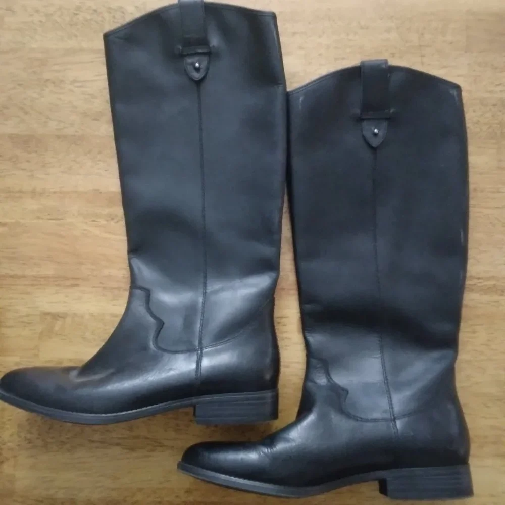 Vintage frye&co leather melissa button boots - Picture 3 of 4